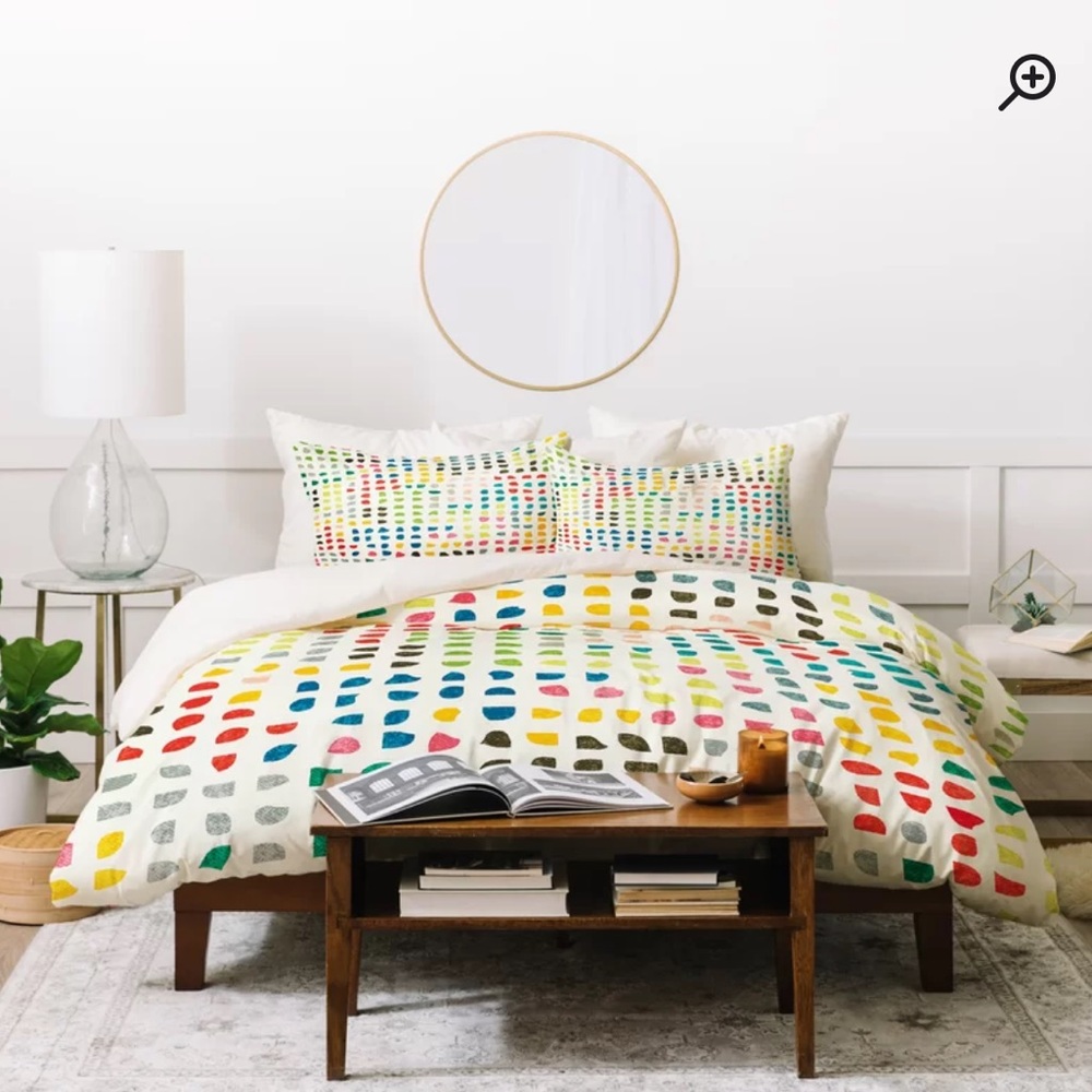 Colorful Duvet Cover Set Queen